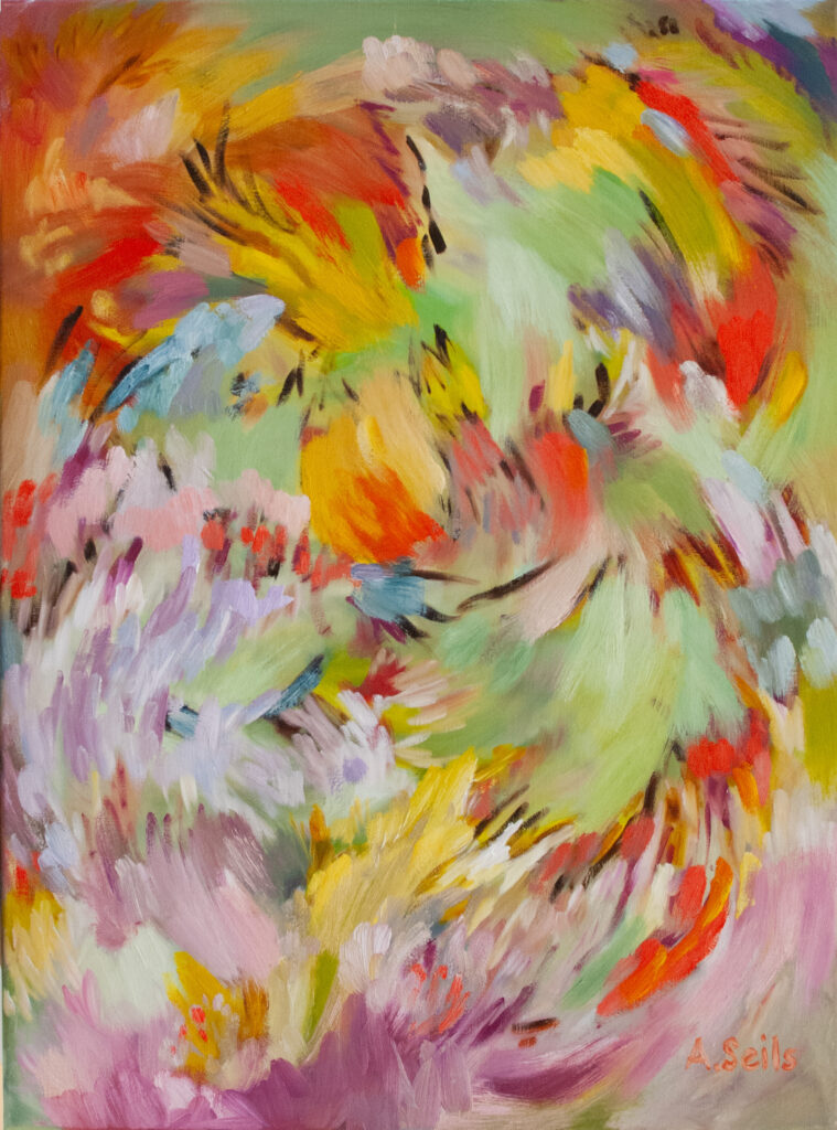 Abstrakte Malerei, Kunstworkshop Lübeck